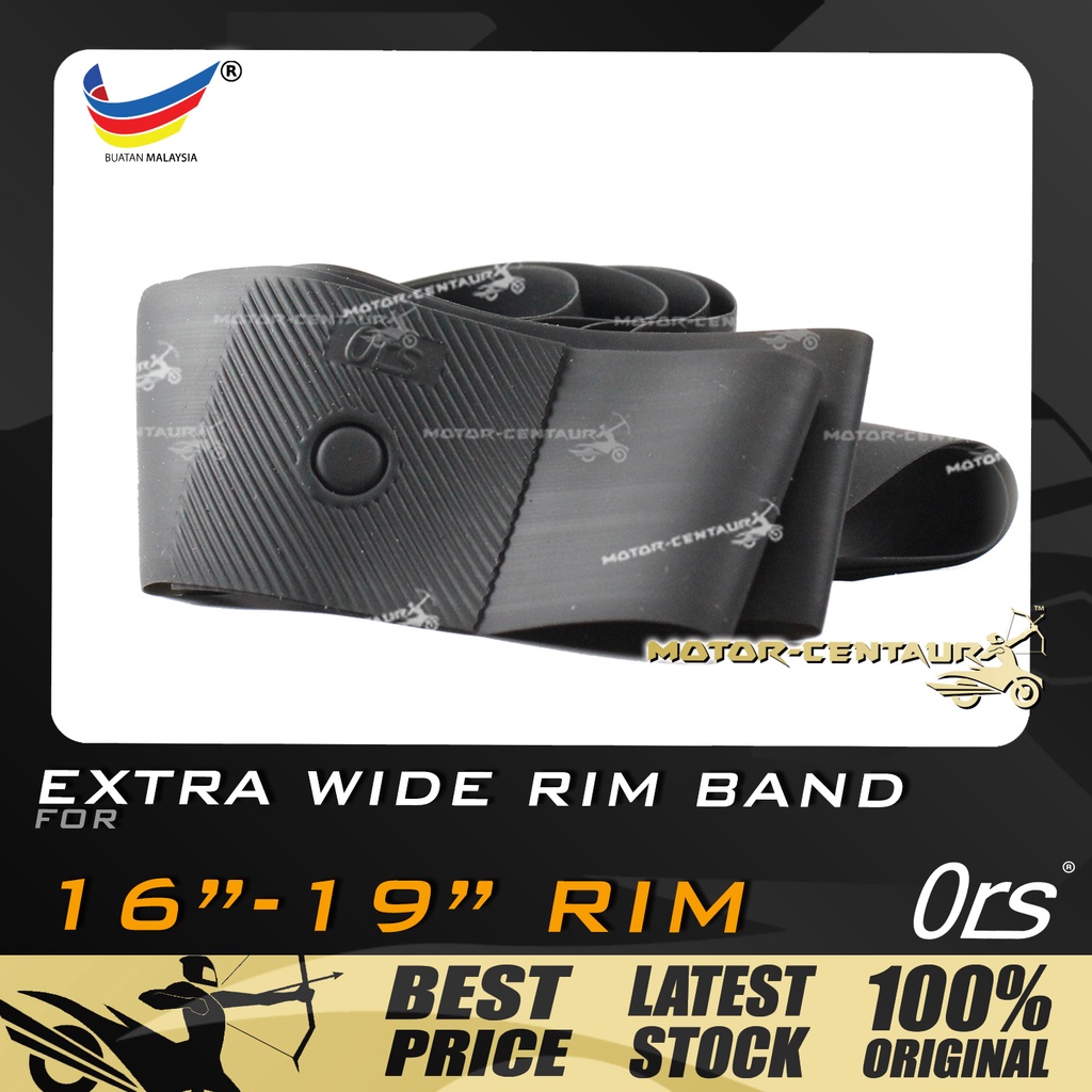 GETAH RIM ORS MOTORCYCLE EXTRA WIDE RIM BELT/BAND Shopee Malaysia