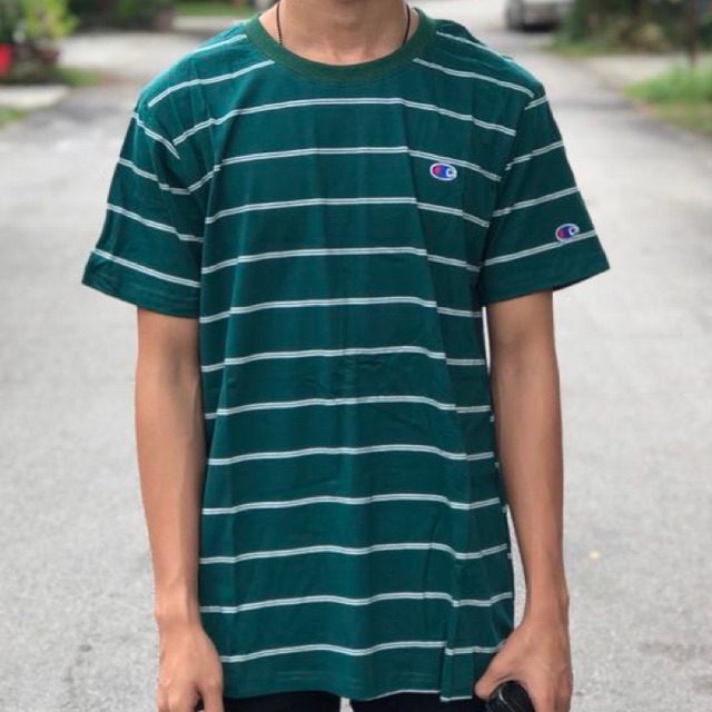 champion striped t shirt