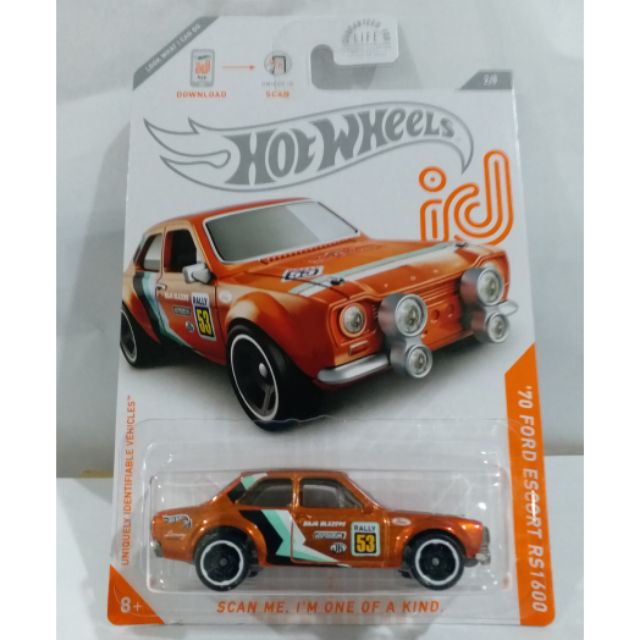 hot wheels ford escort id