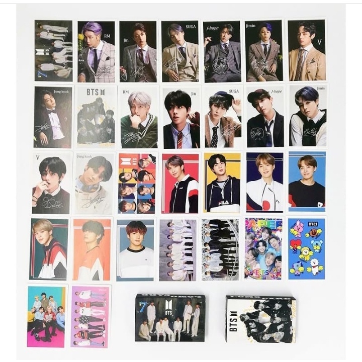 BTS Lomo Card 30 pcs | Shopee Malaysia