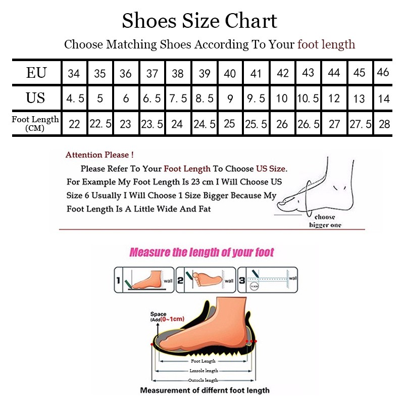 23 cm foot shoe size