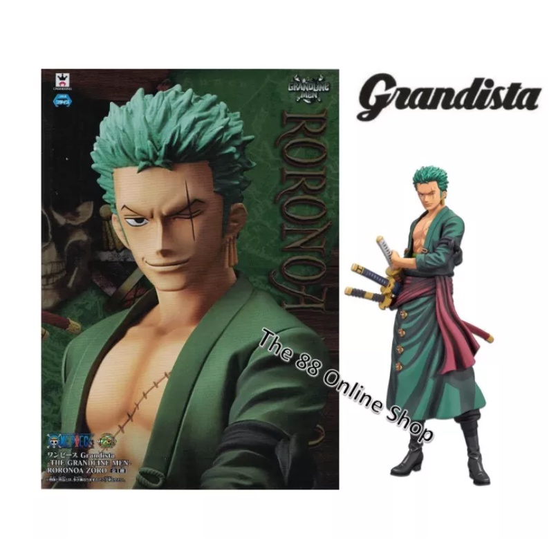 One Piece Grandista THE GRANDLINE MEN Roronoa Zoro Anime Figure Ready ...