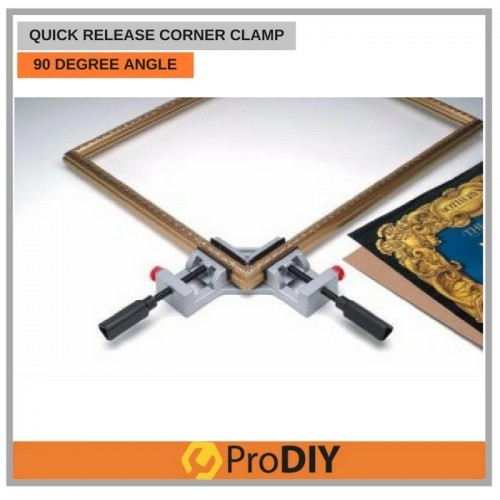 Quick-Release 90 Degree Angle and Corner Clamp