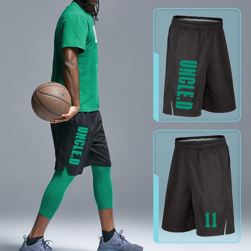 basketball shorts and tights