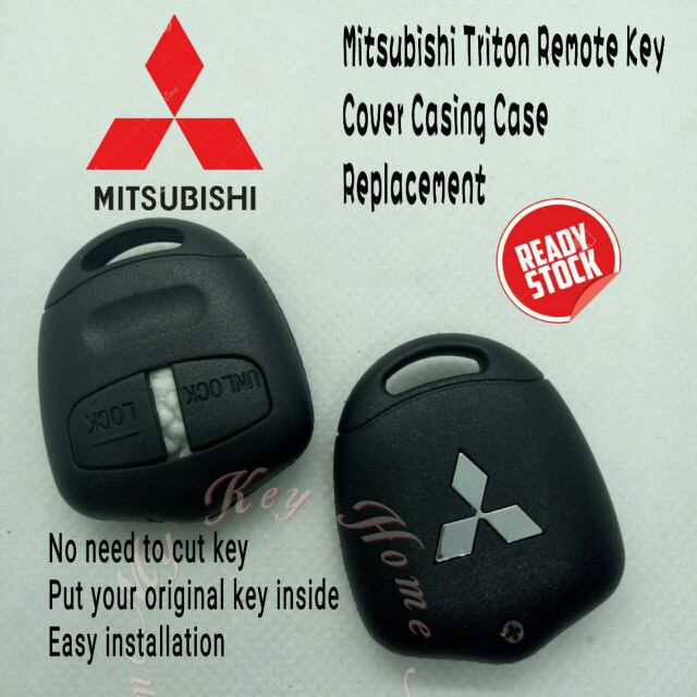 Mitsubishi Triton Remote Key Case Replacement Shopee Malaysia