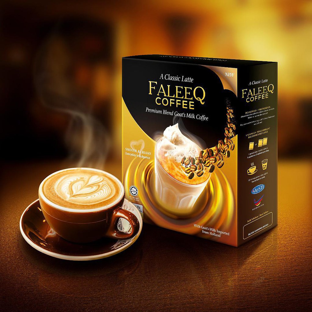Buy Faleeq Coffee Kopi Susu Kambing 15 Sachet X 30g Seetracker Malaysia