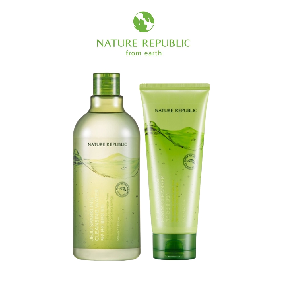 jeju sparkling water deep cleansing foam