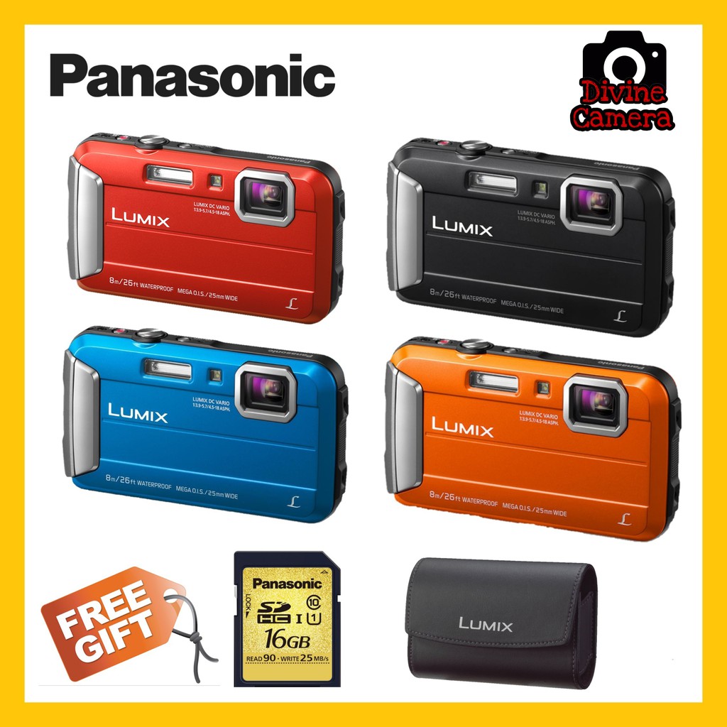 Panasonic Lumix Dmc Ft30 Digital Camera Waterproof Shockproof Freeze Proof Dust Proof Shopee Malaysia