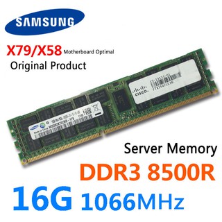 Samsung 16G Micron 32G DDR3 1066 1866 1600 1333 ECC REG 12800R Hynix  Server  Micron  X79 x58 Server memory  Does not su