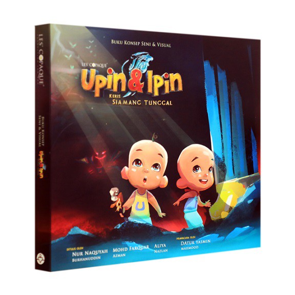 Upin Ipin Keris Siamang Tunggal Buku Seni Konsep Visual Shopee Malaysia