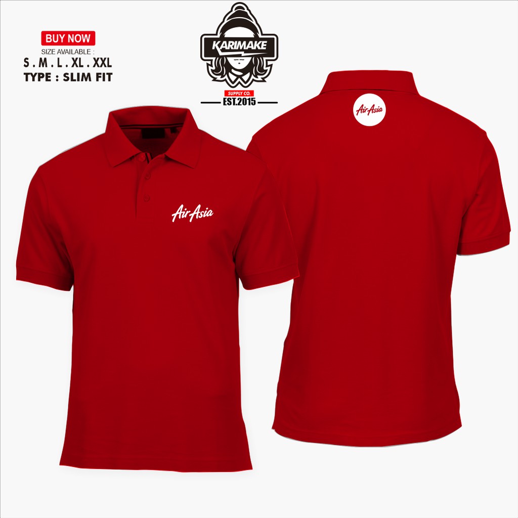  Polo  Shirt Polo  Shirt Asia Air Logo  Company T Shirt 