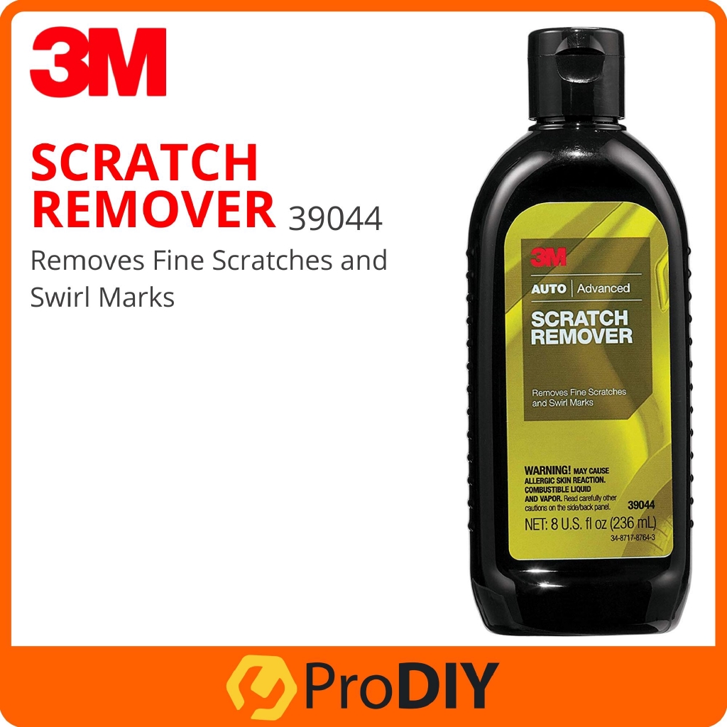 3M 39044 Scratch Remover Menghilangkan Kesan Calar Kereta Fine Scratches and Swirl Marks 236mL