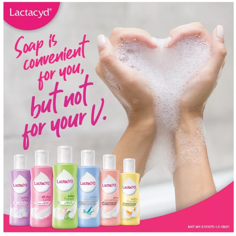 Lactacyd Daily Feminine Wash Extra Nourish (2 X 250ml / 250ml) Shopee