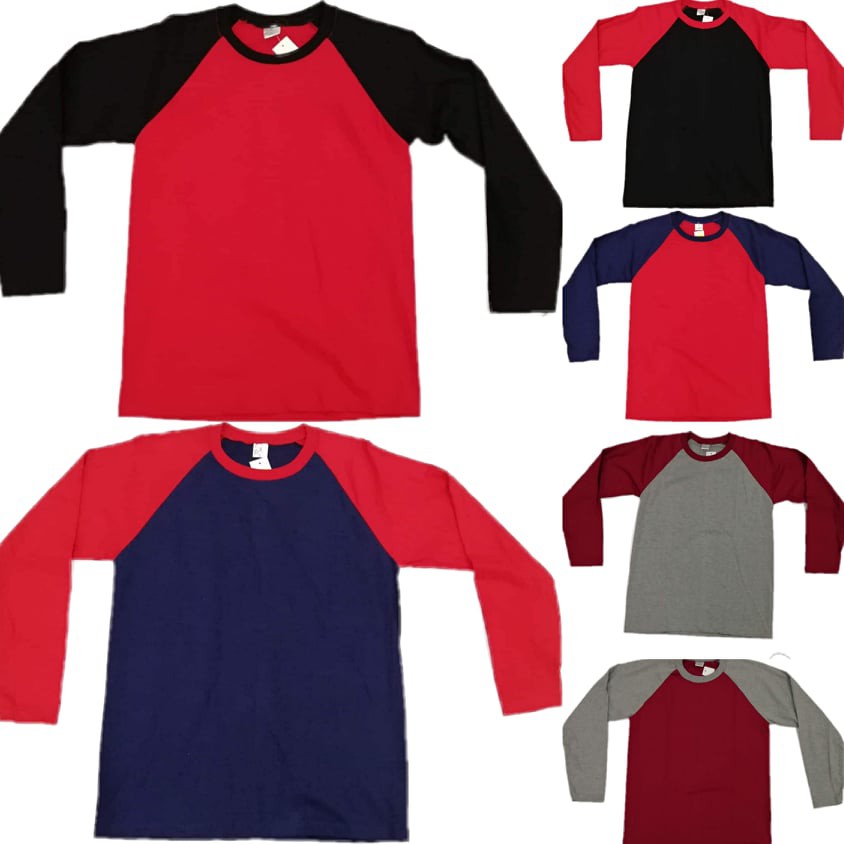 Download LONG SLEEVES RAGLAN TSHIRT 100% COTTON FROM THAILAND ...