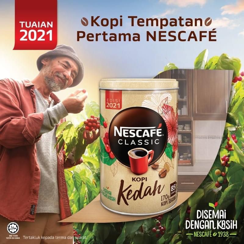 Nestle Nescafe Kopi Kedah 170g (READY STOCK) | Shopee Malaysia