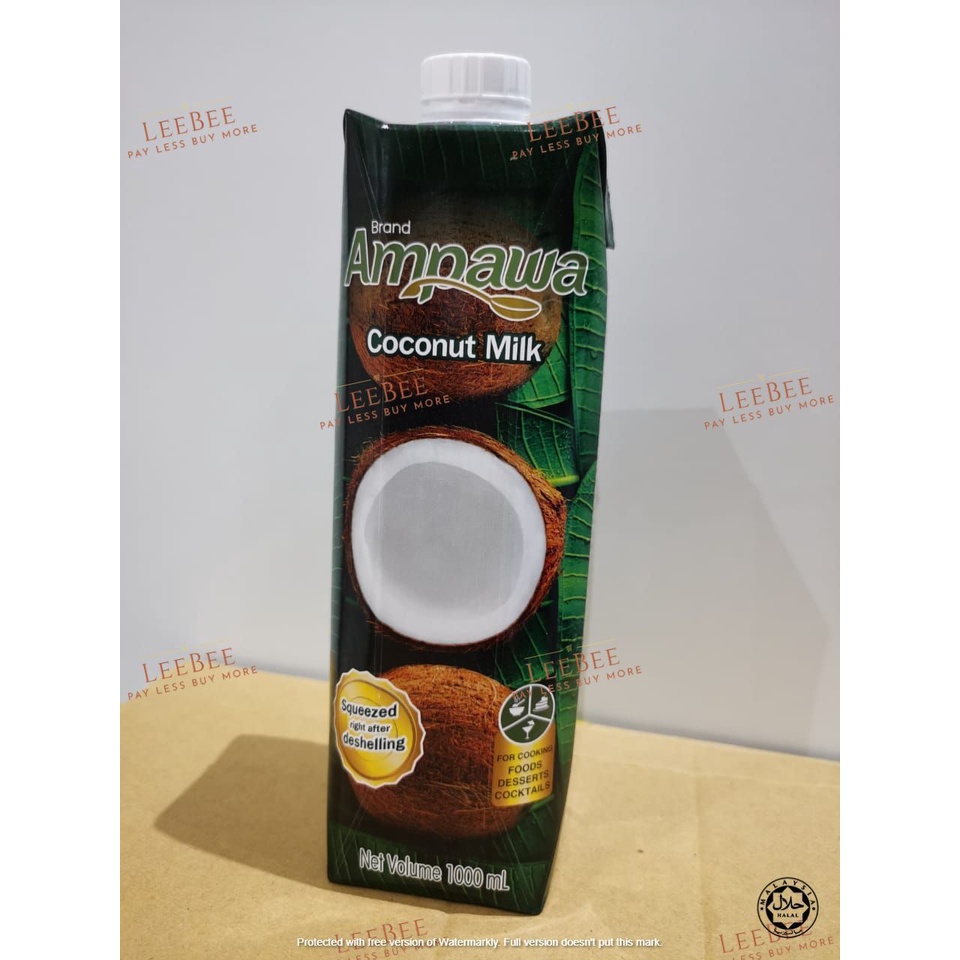 AMPAWA Coconut Milk 1L / Santan Kelapa AMPAWA 1L Shopee Malaysia