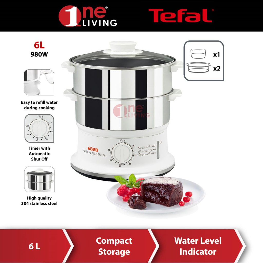 Tefal Convenient Food Steamer VC1451 Shopee Malaysia