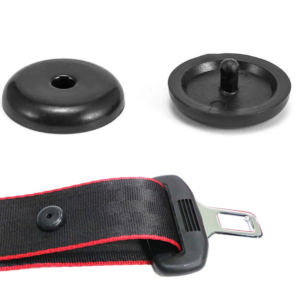 Pair Seat Belt Stop/Stopper Clips 