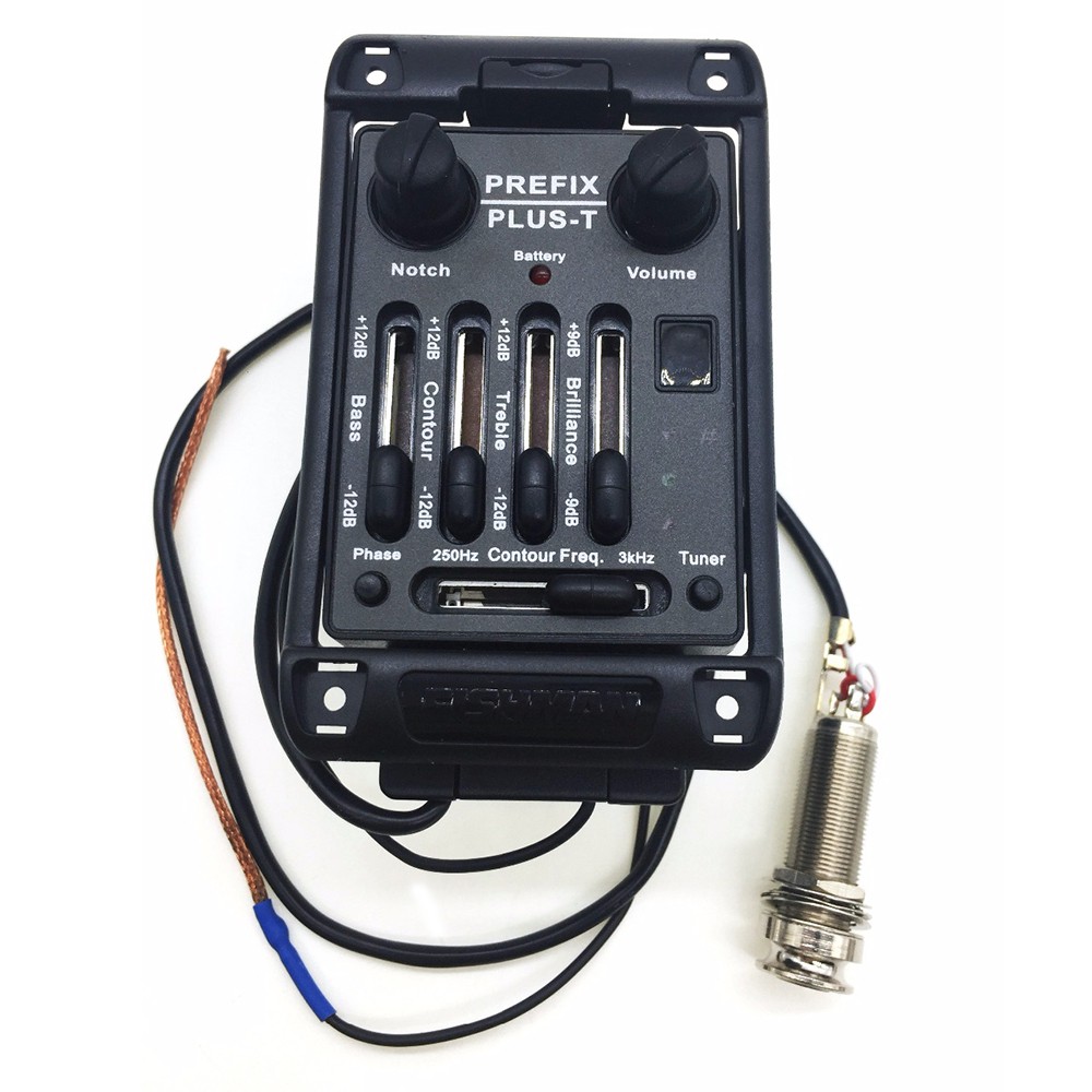 Fishman Acoustic Guitar Pickups Prefix PlusT Onboard Preamp Matrix
