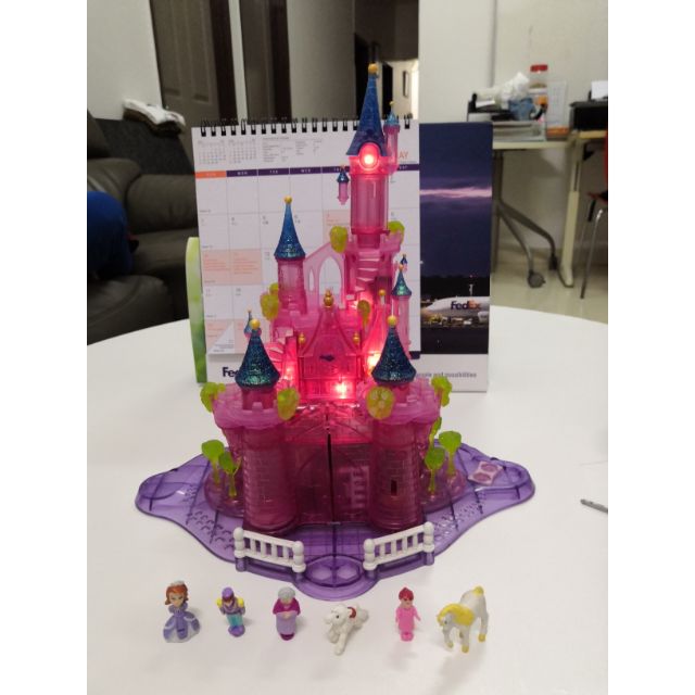 vintage polly pocket cinderella castle