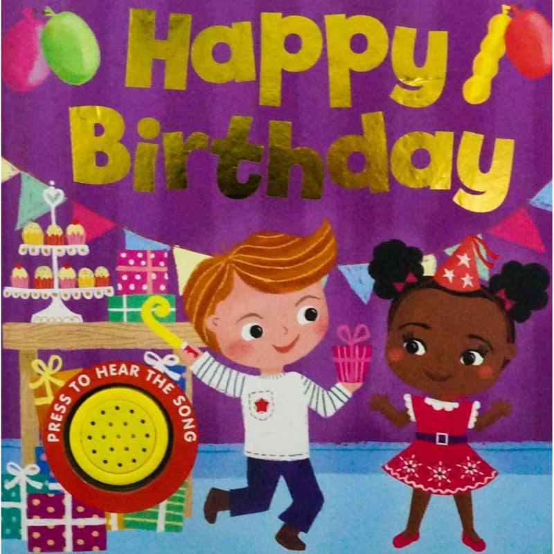 happy birthday Sound book and board book Shopee Malaysia
