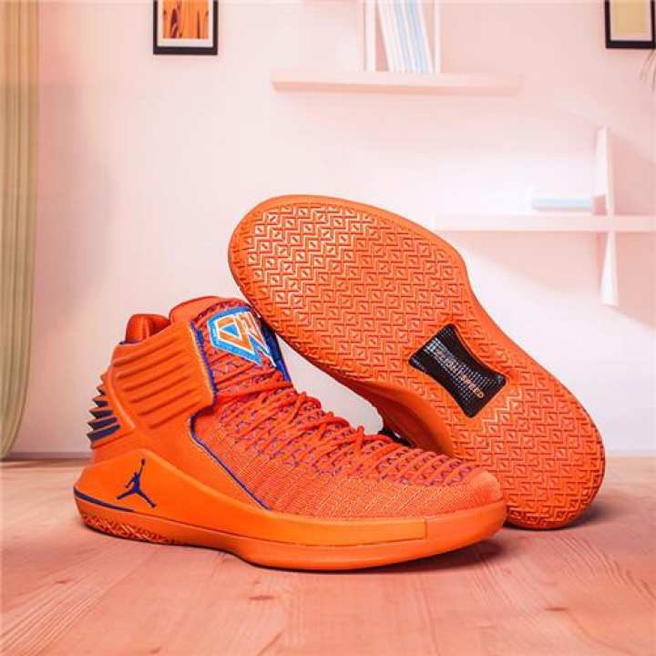 michael jordan orange shoes