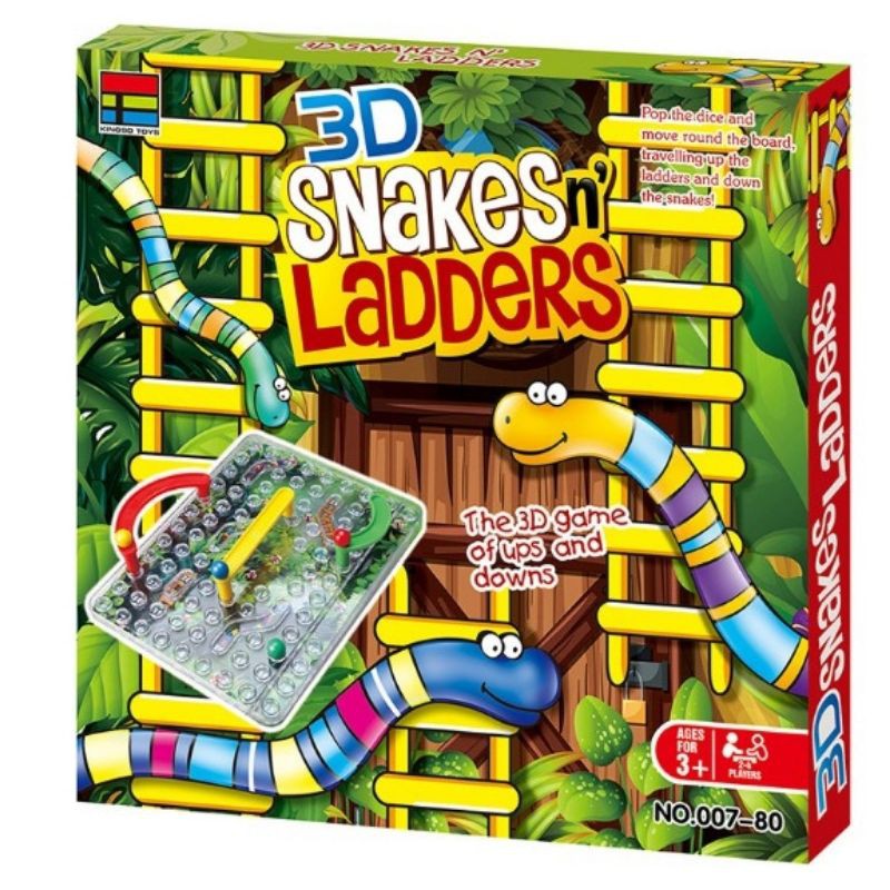 Buy 3d Snake Ladder Dam Ular Family Games Seetracker Malaysia