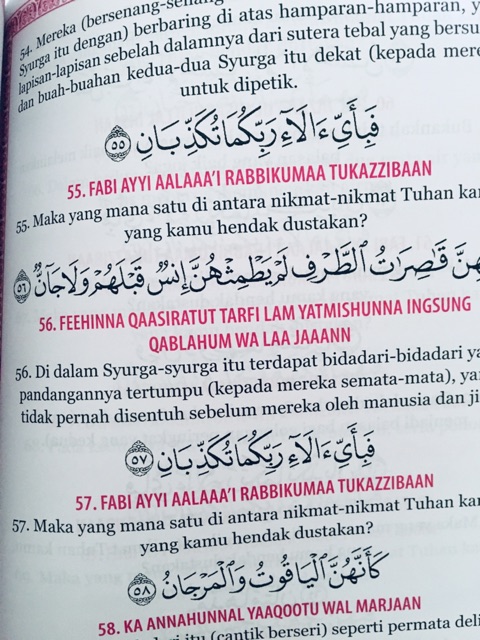 Surah Al Waqiah Rumi Dan Maksud - Gbodhi