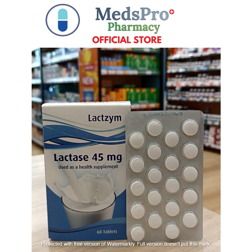 LACTZYM LACTASE 45MG 20'S/20'SX3 (BOX) Shopee Malaysia