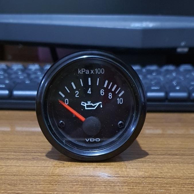 Vdo Oil Pressure Gauge 12 Volt 350030004 Shopee Malaysia