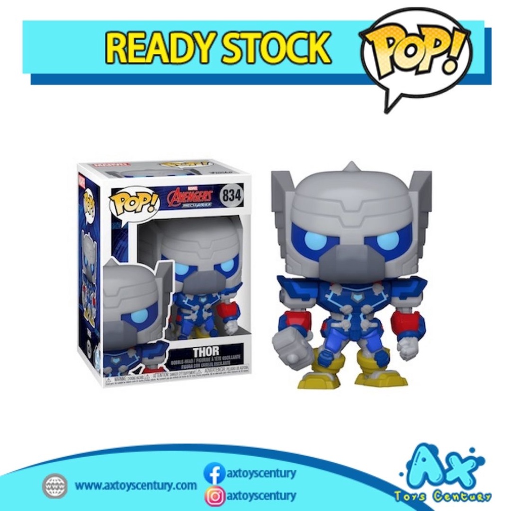 Funko Pop! Marvel Avengers MechStrike - Thor #834 100% Genuine