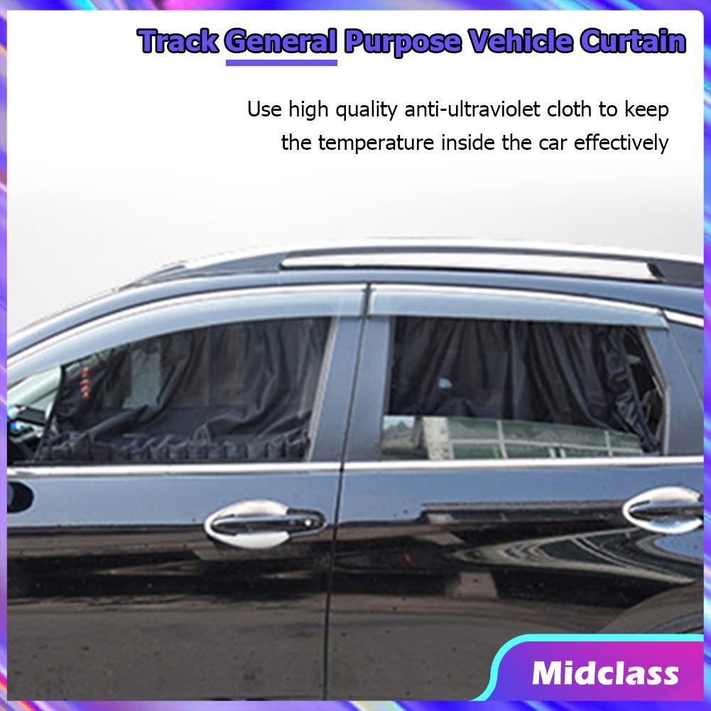 Ms Car Window Cover Sunshade Curtain Uv Protection Shield Car