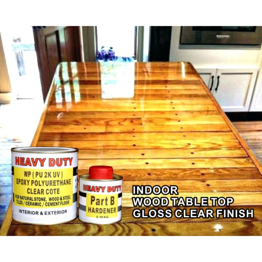 Clear Cote 1l Wp Pu 2k Uv Epoxy Polyurethane Clear Cote
