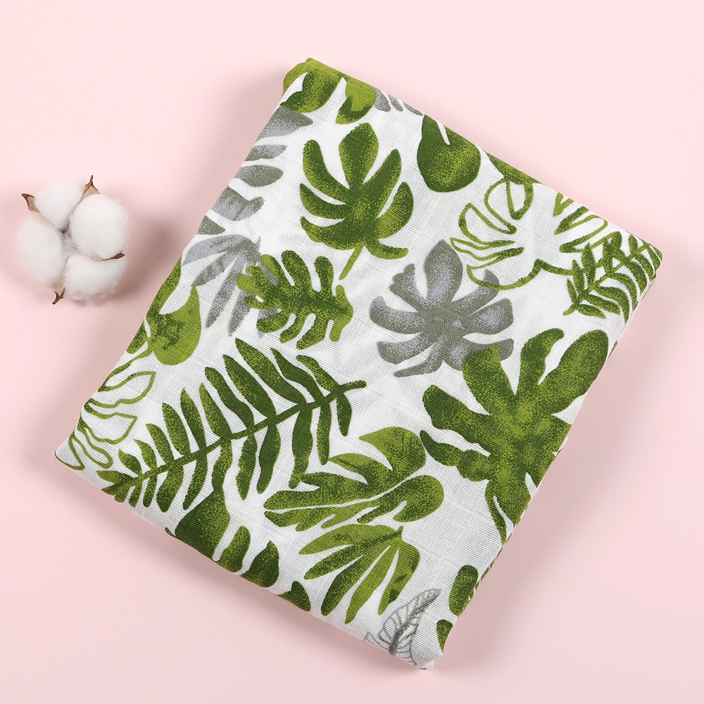 Baby Swaddle blanket Wrap Newborn Cotton Muslin Swaddle bedung bayi kain saiz besar cover stroller