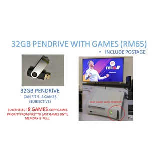 Xbox360 Games 32gb Pendrive Fifa2021