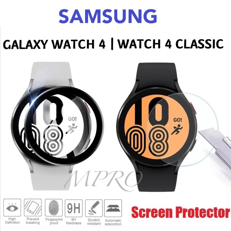 Samsung Galaxy Watch 4 Watch 4 Classic Screen Protector Tempered Glass
