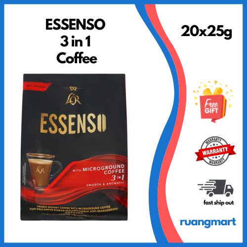 Kopi Super Coffee Essenso Microground Coffee 3 in 1 Coffee Beans 20 x