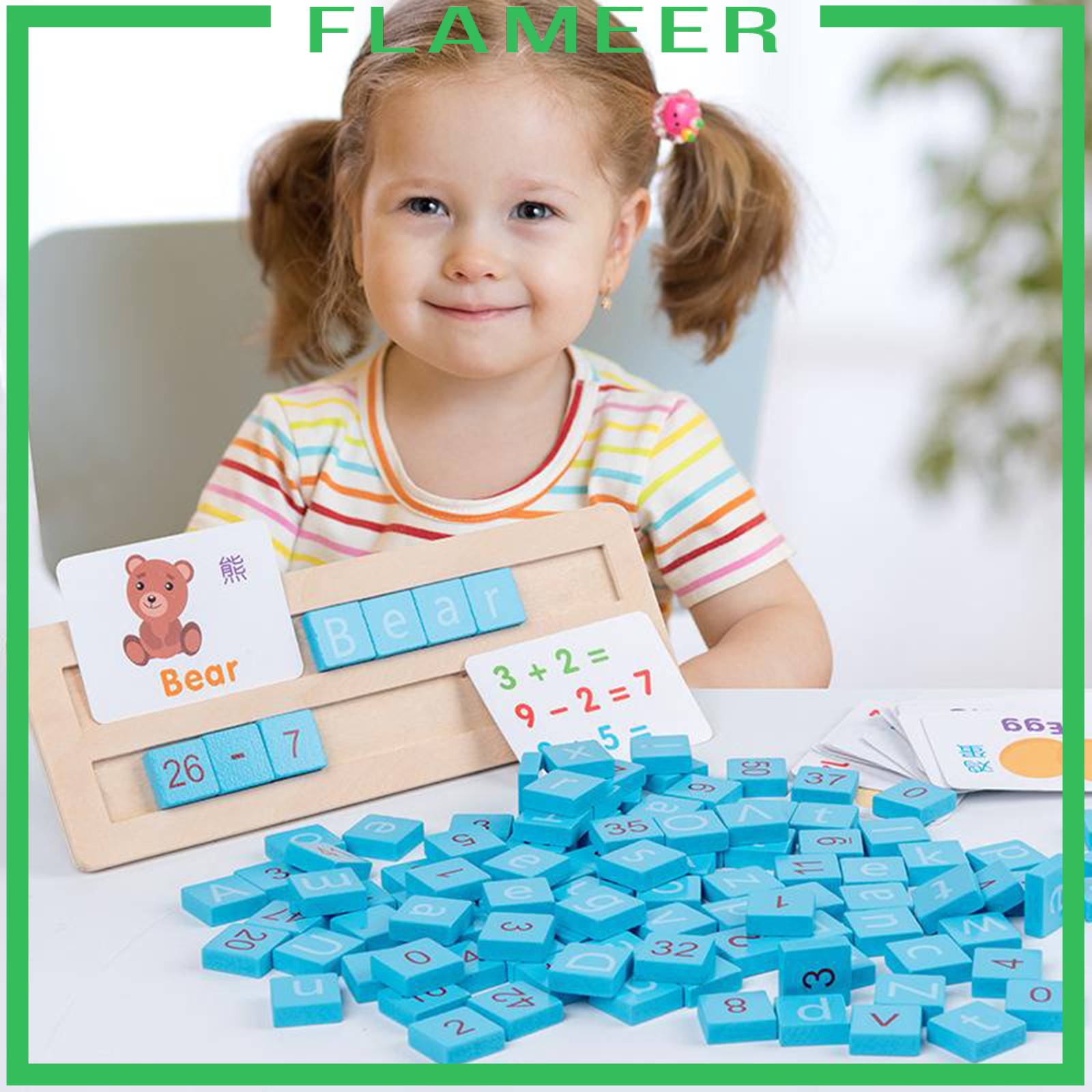 [ REDUCTION MYR 1.22 ] English Spelling Alphabet Montessori Letter Math ...