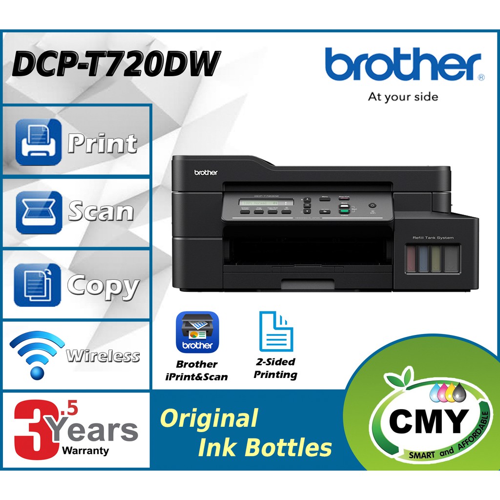 Мфу струйный brother inkbenefit plus dcp t710w обзор