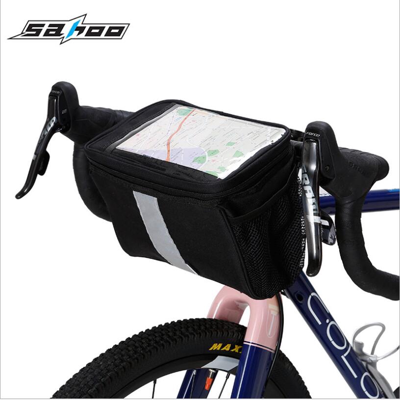 Joy Fashion Wheel Up Bicycle Front Bag Waterproof Bike Frame Saddle Pouch Case Shopee Singapore