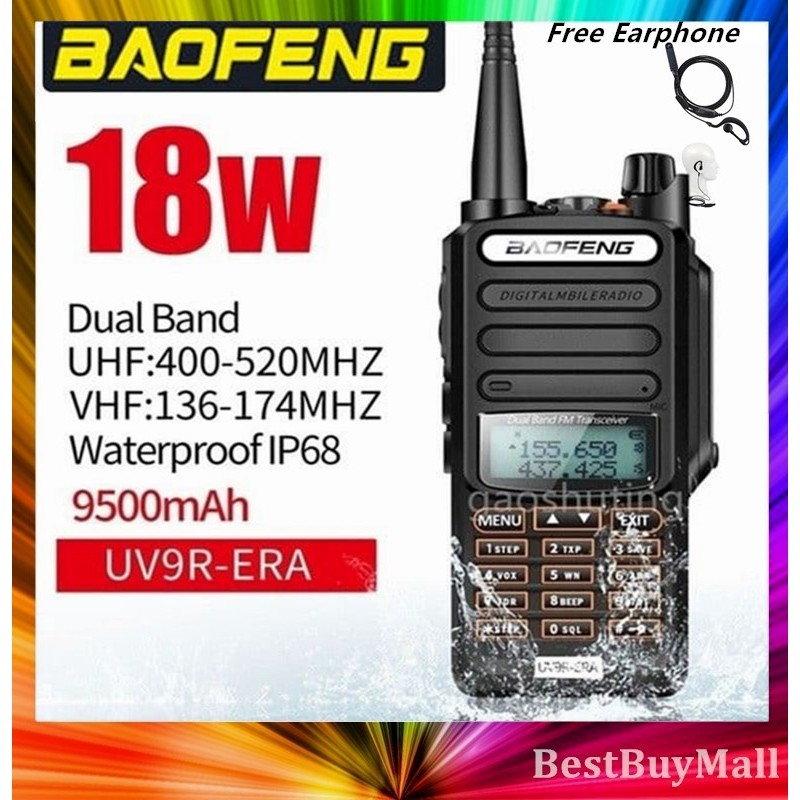 Radio era frequency Baofeng UV9R