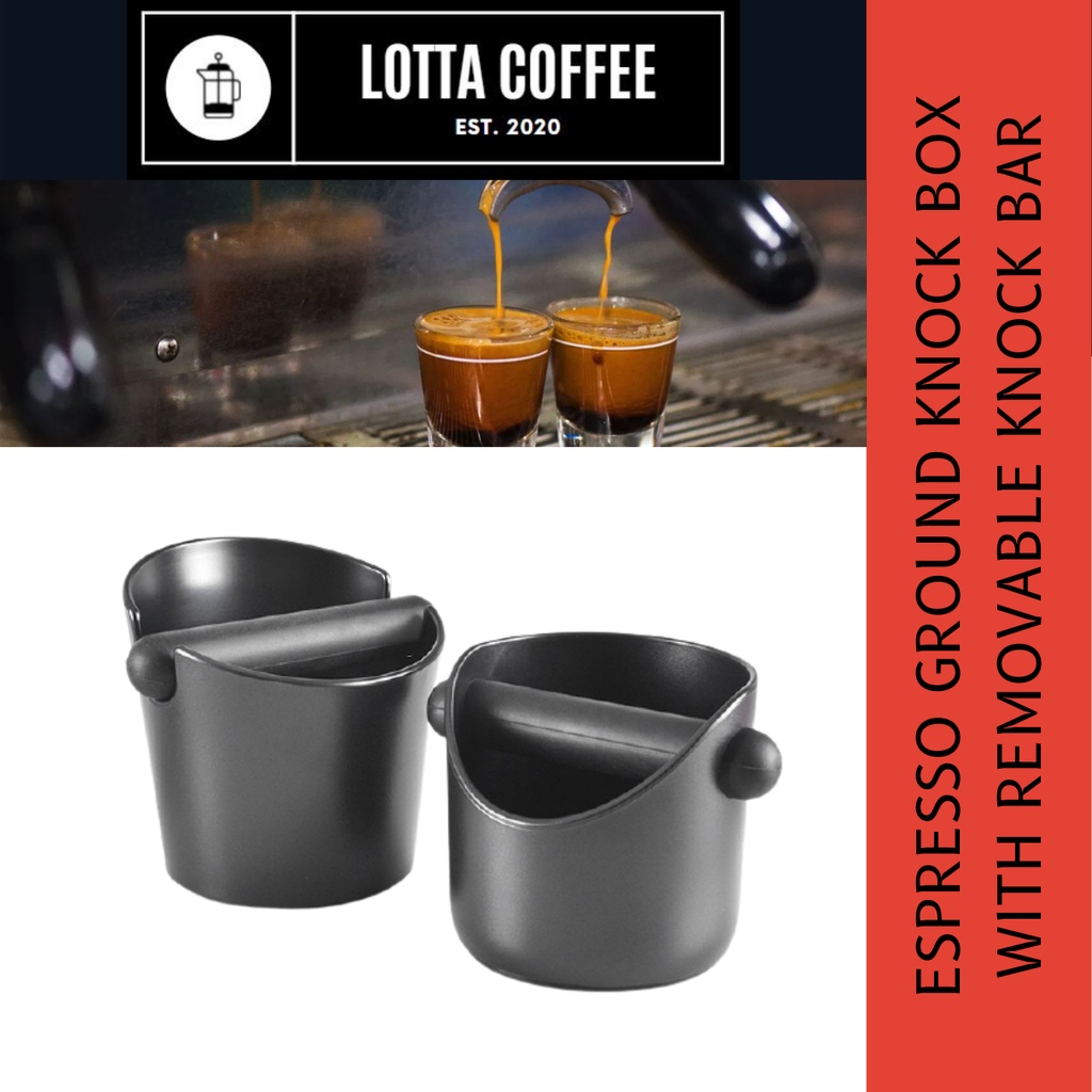 Espresso Ground Knock Box Barista Coffee Grind Knock Box Detachable