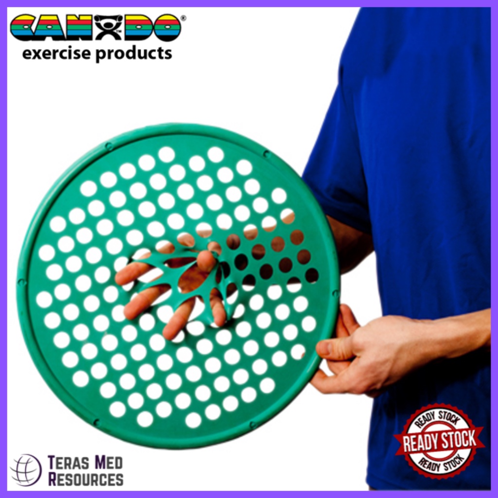 CanDo® POWER WEB HAND EXERCISER FOR THERAPY EXERCISE, FINGER FLEXION