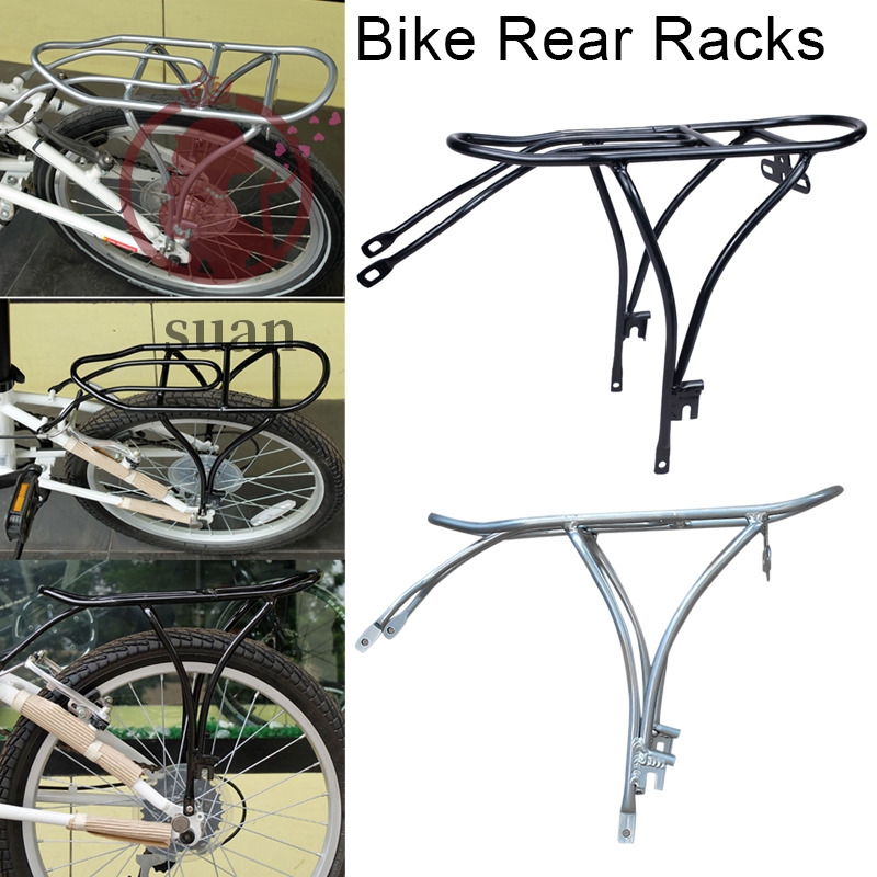 20'' Aluminum Alloy Bicycle Rear Rack Folding Bike Ultra Light Luggage Frame 