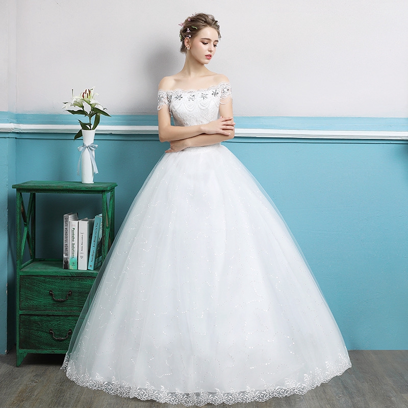 Wedding Dress Bride Wedding Princess Dream Korean Version Is Thin