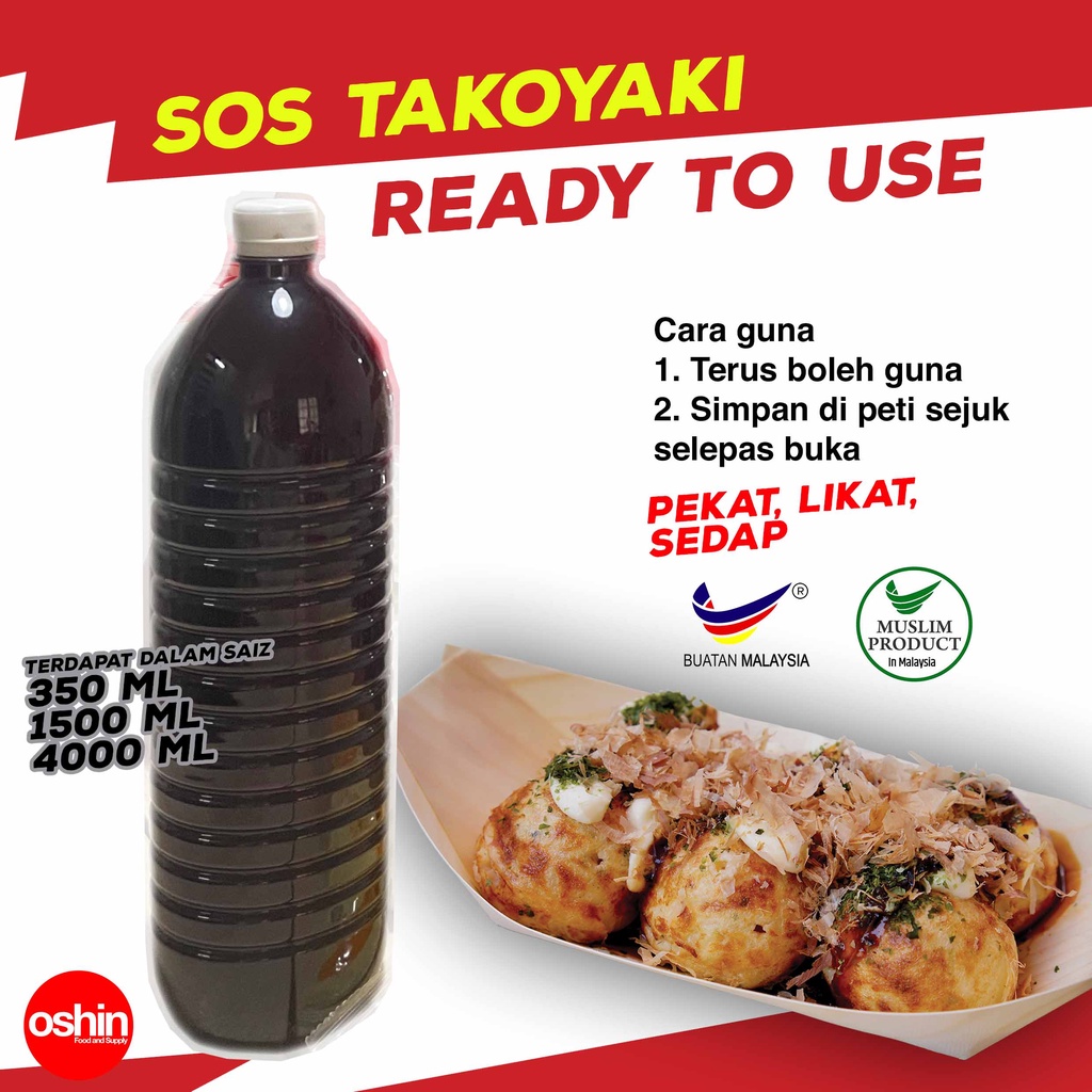 Sos Takoyaki Premium Sedap Dan Pekat Shopee Malaysia