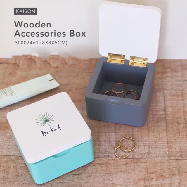 KAISON Wooden Accessories Box Shopee Malaysia