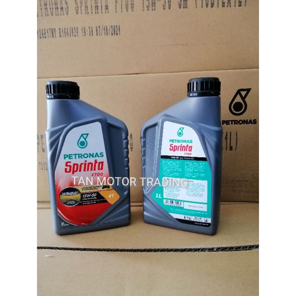 Petronas Sprinta 4T F700 15w-50 (Motorcycle Oil) 100% Original By ...