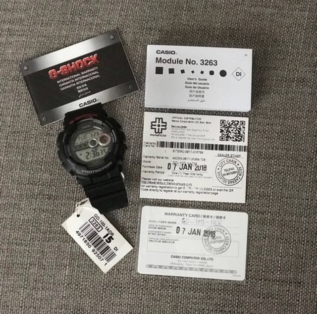 casio module no 3263