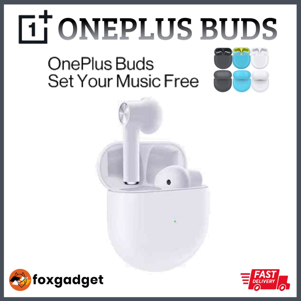 OnePlus Buds (Wireless Earbuds & 30 Hours of Battery Life) - 100% Original Oneplus Malaysia - Free Gifts